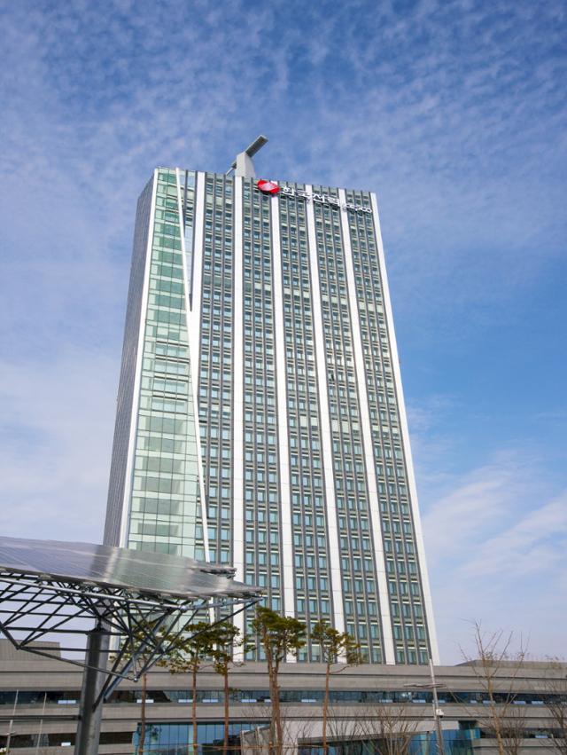 전남 나주에 소재한 한국전력 본사 전경