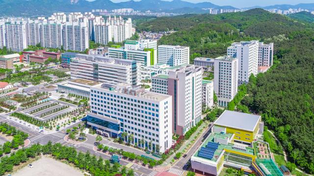대전 서구에 소재한 건양대학교 메디컬캠퍼스 전경.